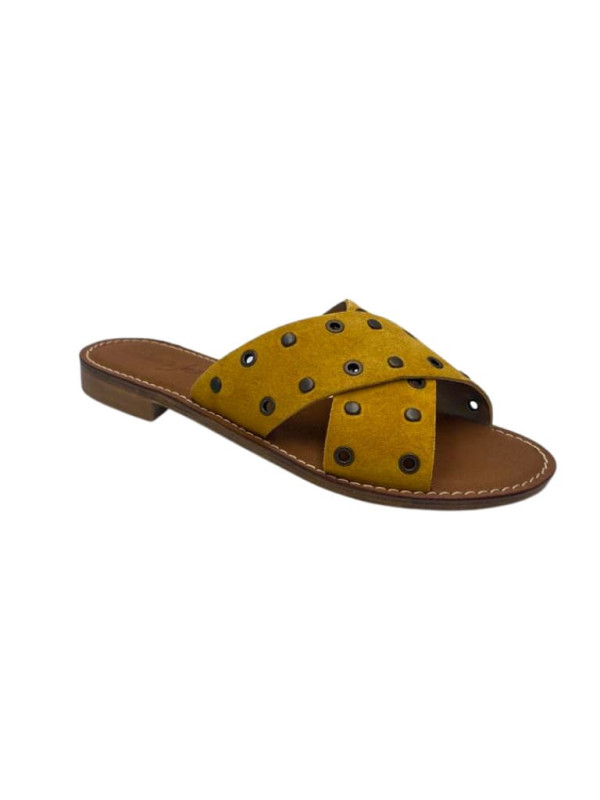 Semerdjian - Mules ANICE Moutarde