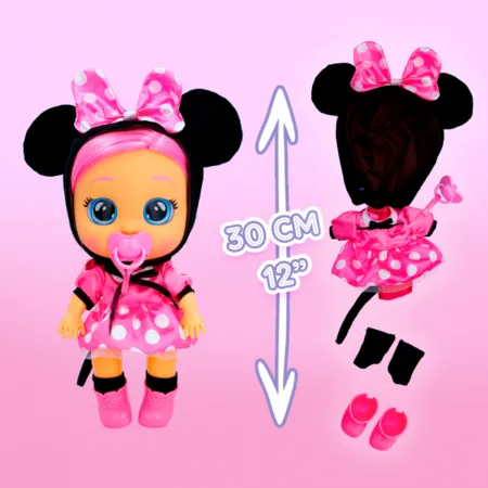 IMC Toys Cry Babies Dressy Disney Minnie