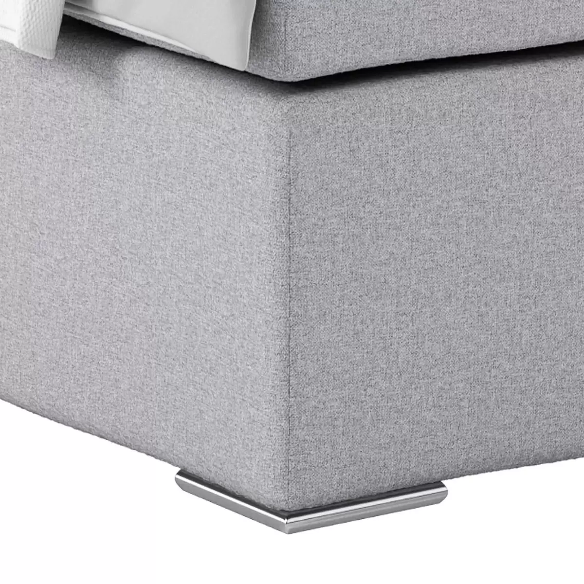 Boxspringbett Nero 140 x 200 Grau