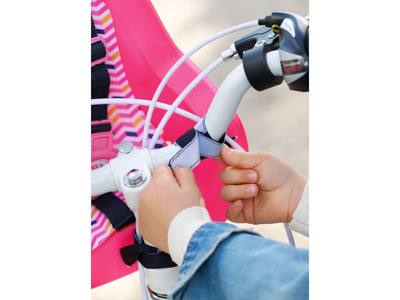 Baby Born Puppenzubehör Fahrradsitz Fahrradzubehör mit Gurtsystem