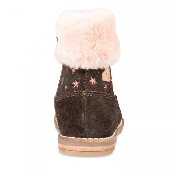 Bottines MARRON FREEMOUSS GIRL CUIR