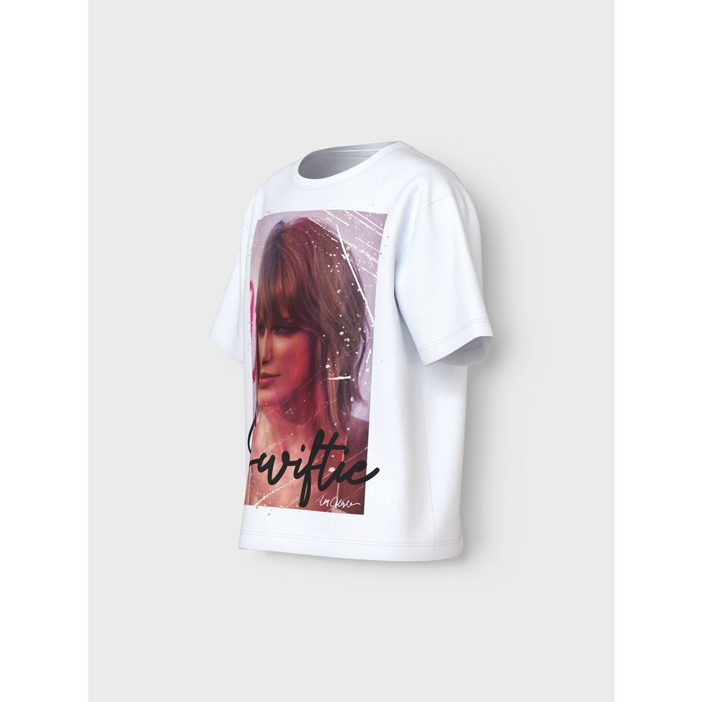 Køb Name It Cloud Dancer Dusan Celebrity Icons Regular T-Shirt Noos