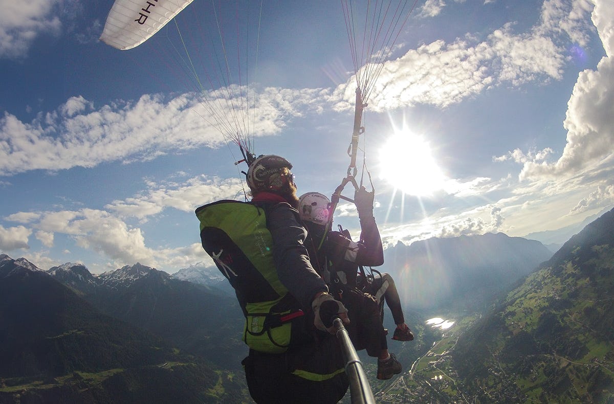 Gleitschirm Tandemflug St. Gallenkirch