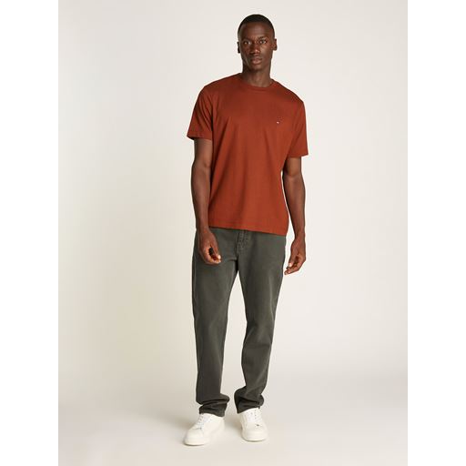 Tommy Hilfiger Essential Seasonal Solid T-shirt, Rich Mocha, XXL