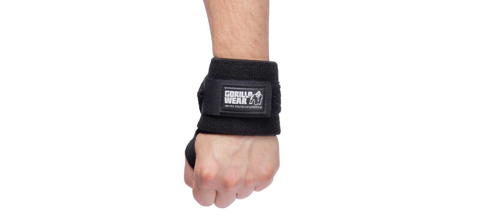 Pulseiras Gorilla Wear BASIC Preto/Branco