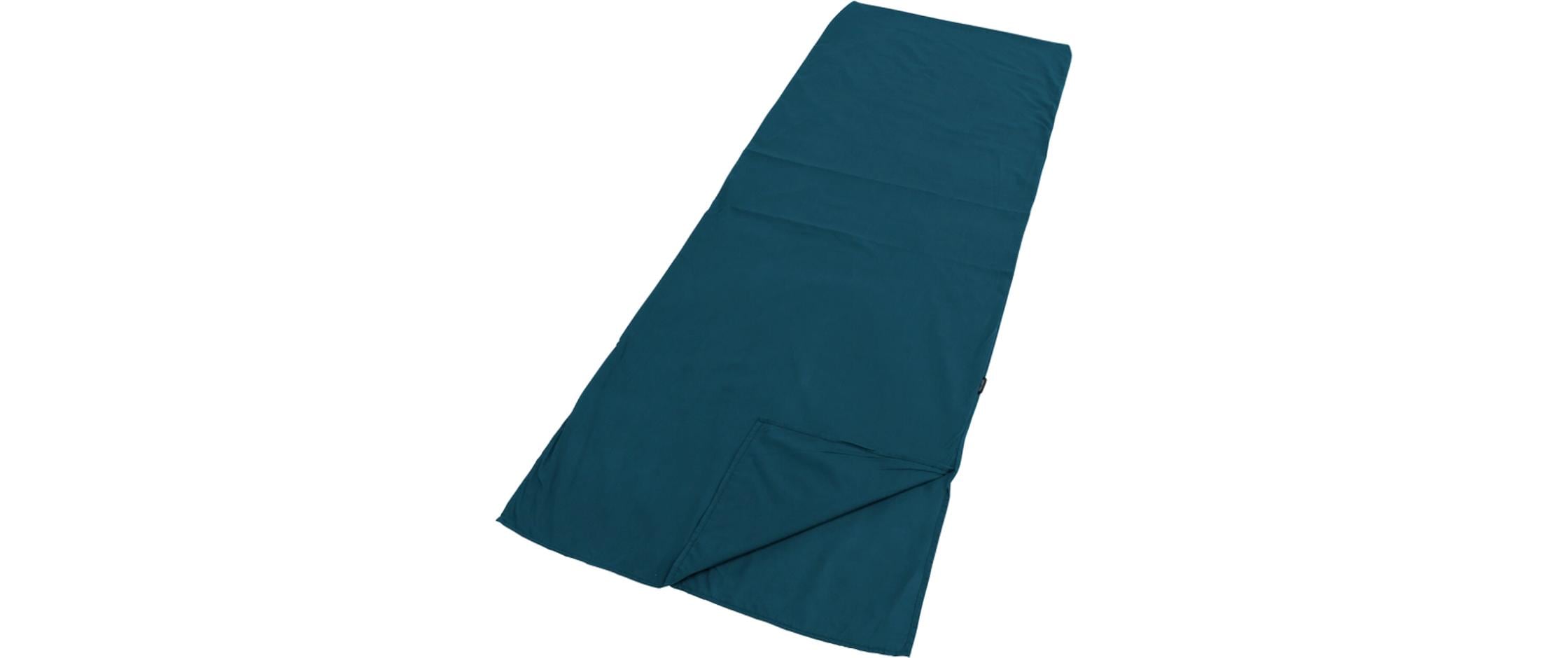 Reiselaken Linnet Quadrat Polyester, BlauReiselaken hält Ihren Schlafsack sauber und sorgt für mehr Komfort