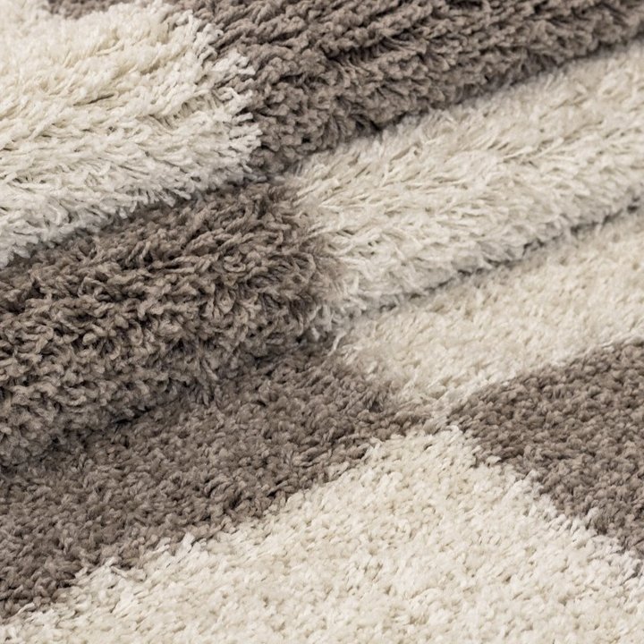 Hoogpolige loper - Gala Beige | Zachte en warme voeten