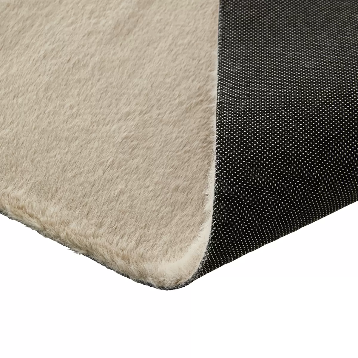 Hochflortepppich Buggy taupe
