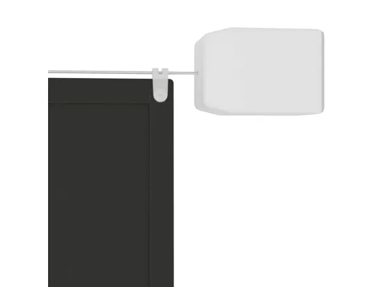 Auvent vertical Anthracite 180x800 cm Tissu oxford