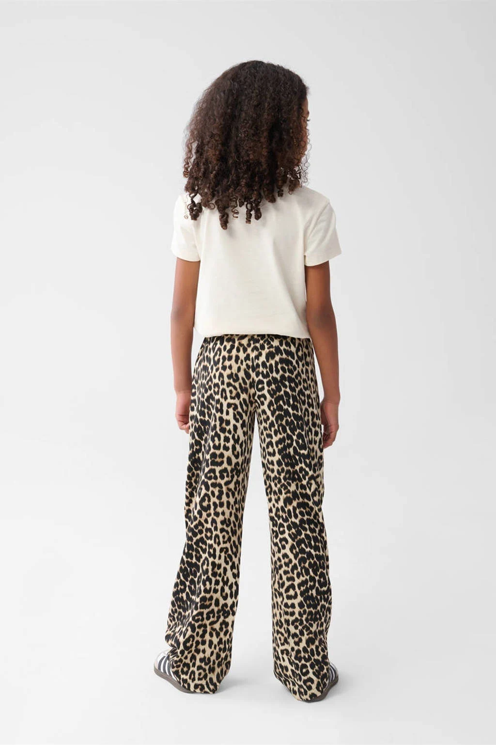 Shoeby wide leg palazzo broek bruin