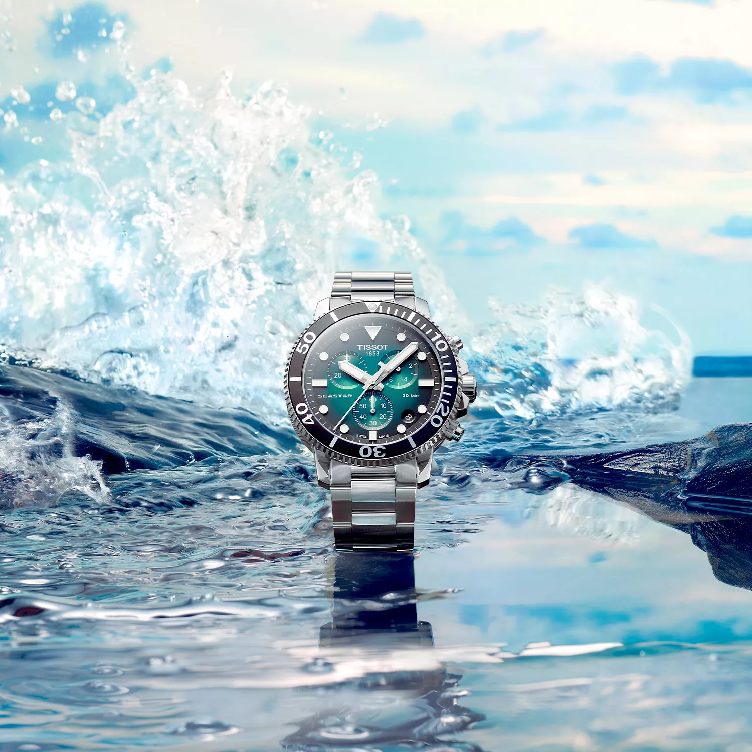 Tissot Seastar 1000 Chronograph T1204171109101