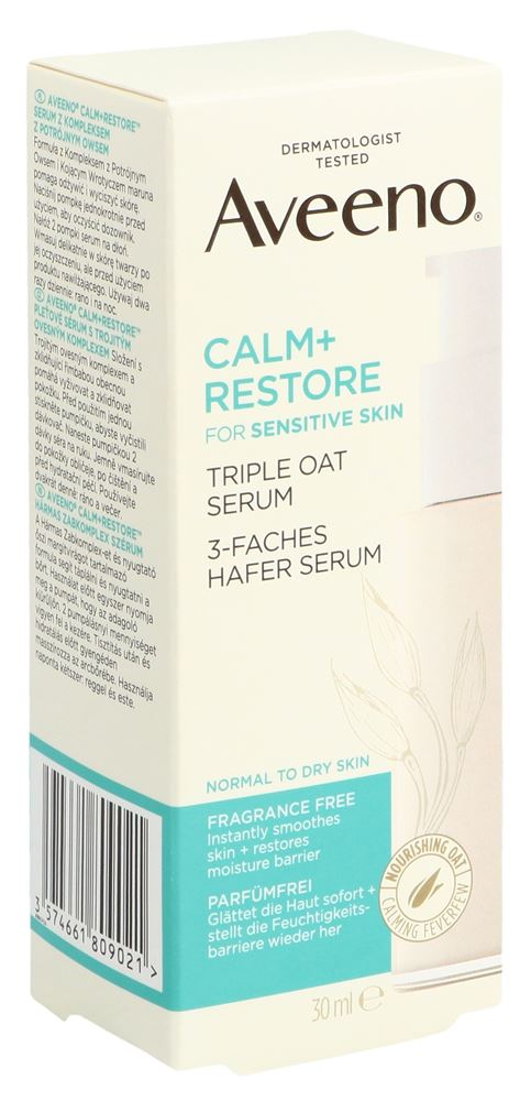 AVEENO Calm Restore 3-faches Serum Hafer Disp 30 ml