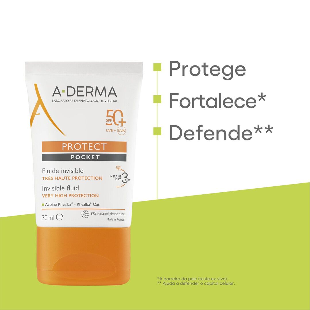 Protetor Solar Fluído Invisivel FPS50+ - 30ml