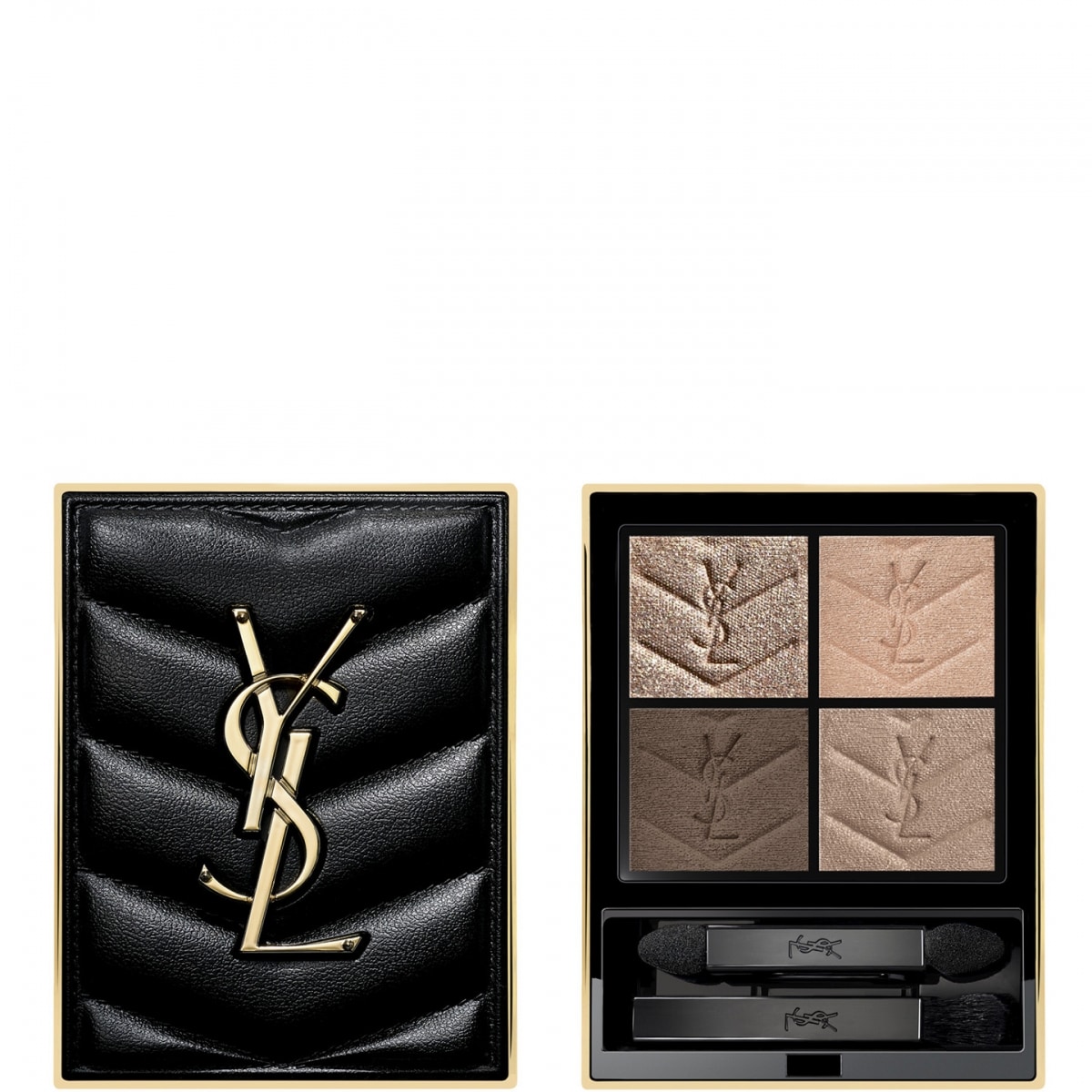 YVES SAINT LAURENT Couture Mini Clutch Palette De Fards A Paupières Longue Tenue