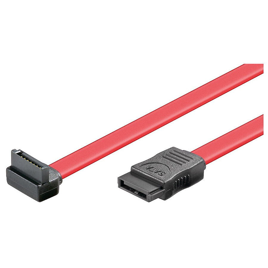 Câble Sata coudé bas - 0,5 m