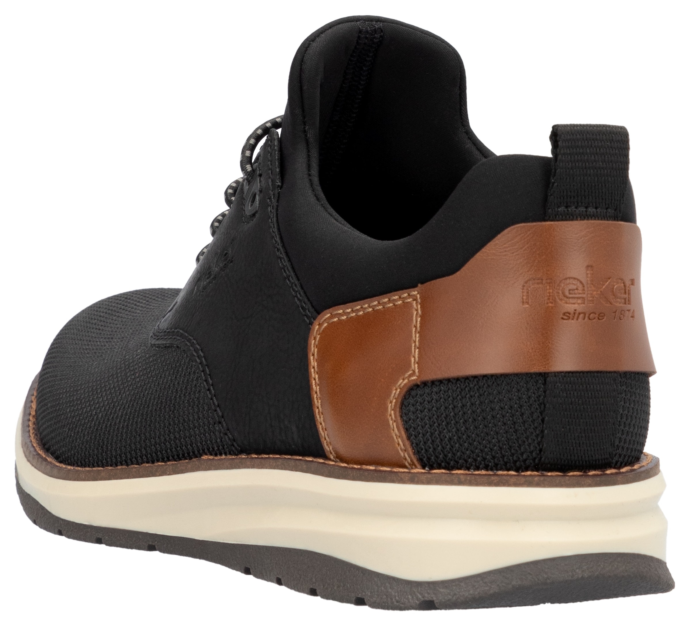Rieker Slip-On Sneaker  , Halbschuh, Freizeitschuh, Schlupfschuh mit Gummizug