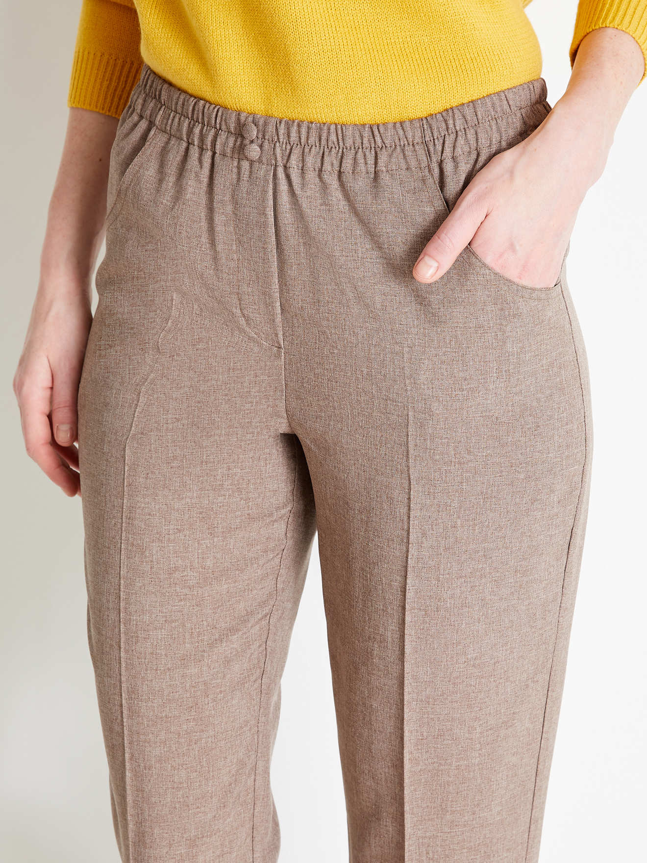 Pantalon élastiqué entrejambe 69cm