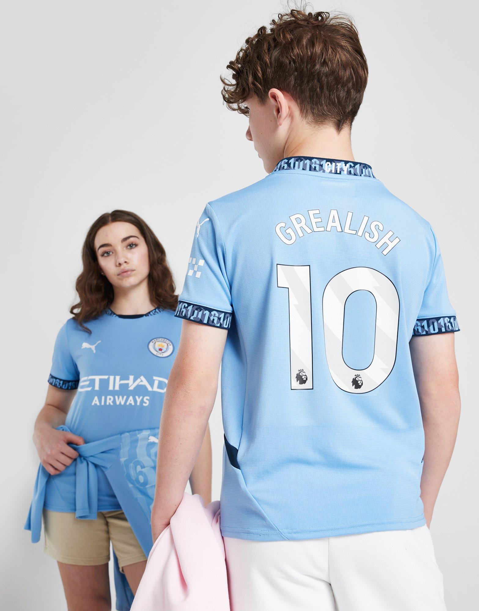 PUMA Maillot Domicile Manchester City 24/25 Grealish #10 Junior