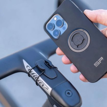 Support Smartphone SP Connect Vélo double anneau souple SPC+ - Noir