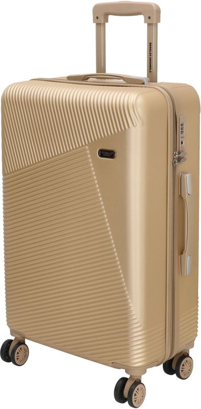 Beagles Originals Easy Travel Middelgrote Koffer - 65 cm - 60 liter - Champagne