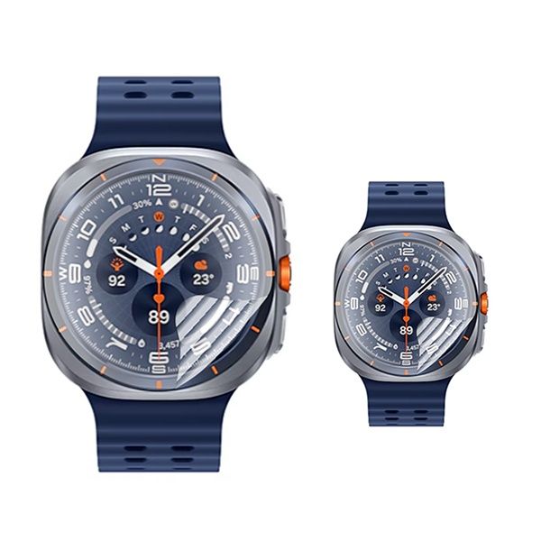 Kit 2x Película Hydrogel para Samsung Galaxy Watch Ultra (2025) 47mm LTE Clear
