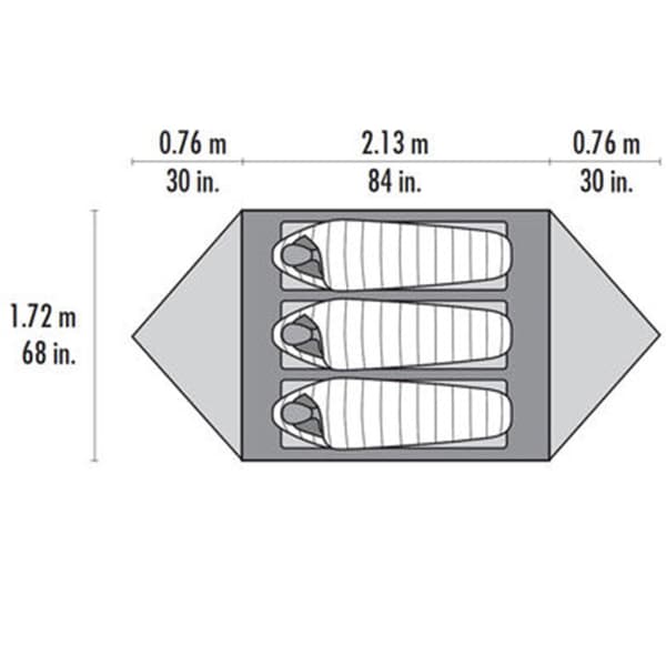 Tente bivouac MSR MUTHA HUBBA NX TENT