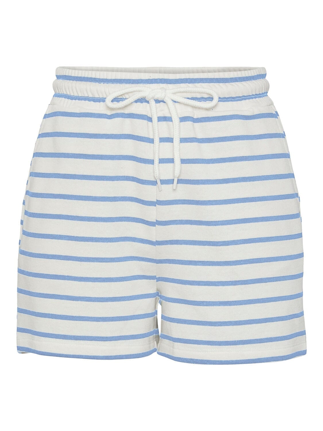 Pieces Pcchilli Summer Shorts Stripe 4476107 cloud dancer hydrangea