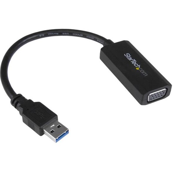 StarTech.com Adaptateur vidéo USB 3.0 vers VGA - Carte graphique externe avec installation du pilote intégrée - 1920x1200