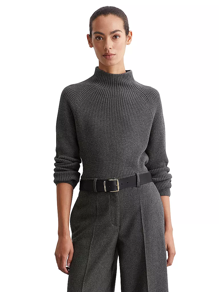MARC O'POLO Pullover grau