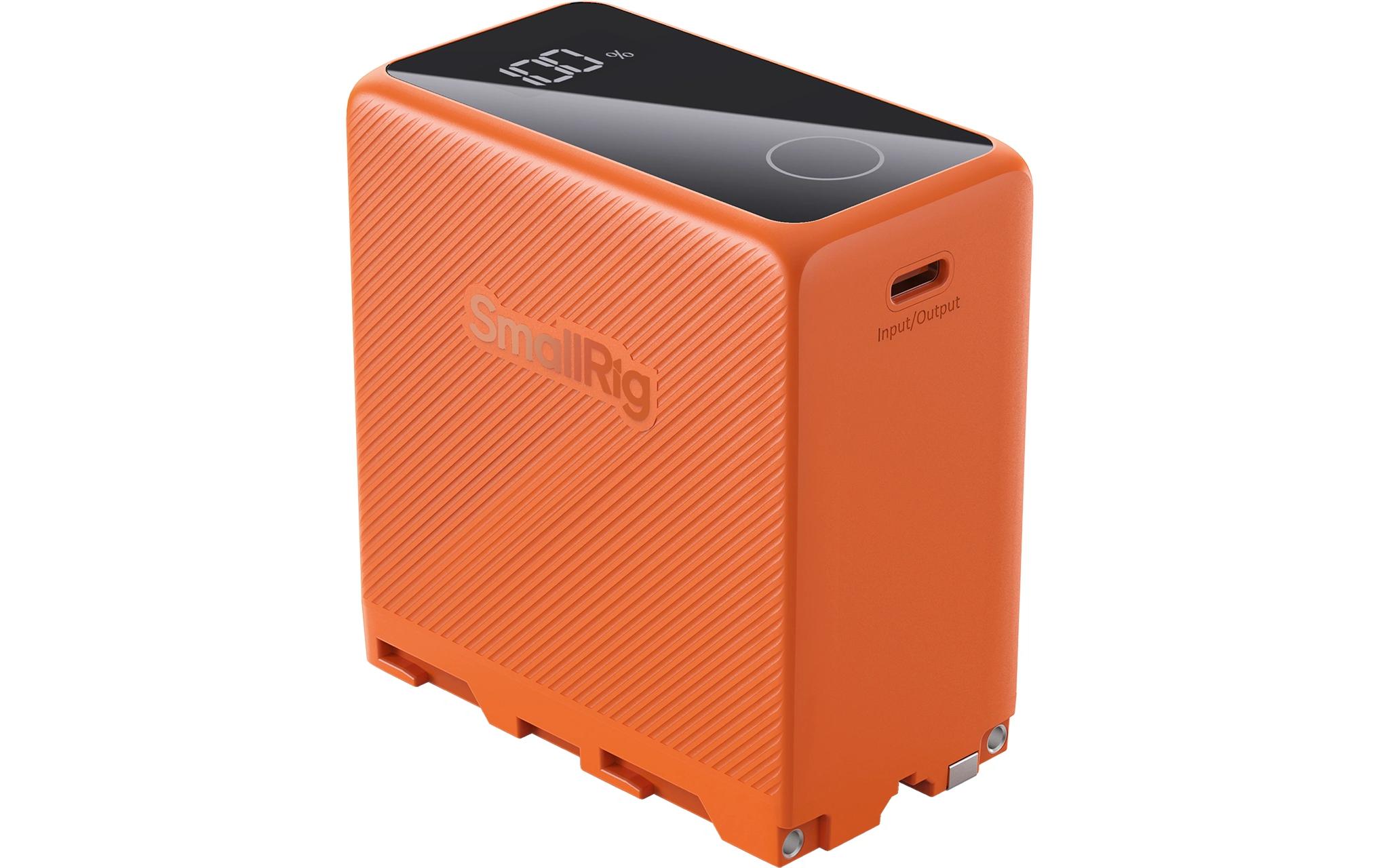 Digitalkamera-Akku NP-F970 USB-C wiederaufladbar - Orange10500 mAh wiederaufladbarer Kamera-Akku