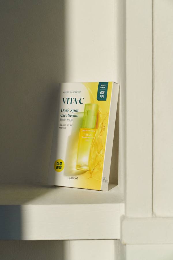 Goodal Green Tangerine Vita C Dark Spot Care Serum Sheet Mask 5x28g