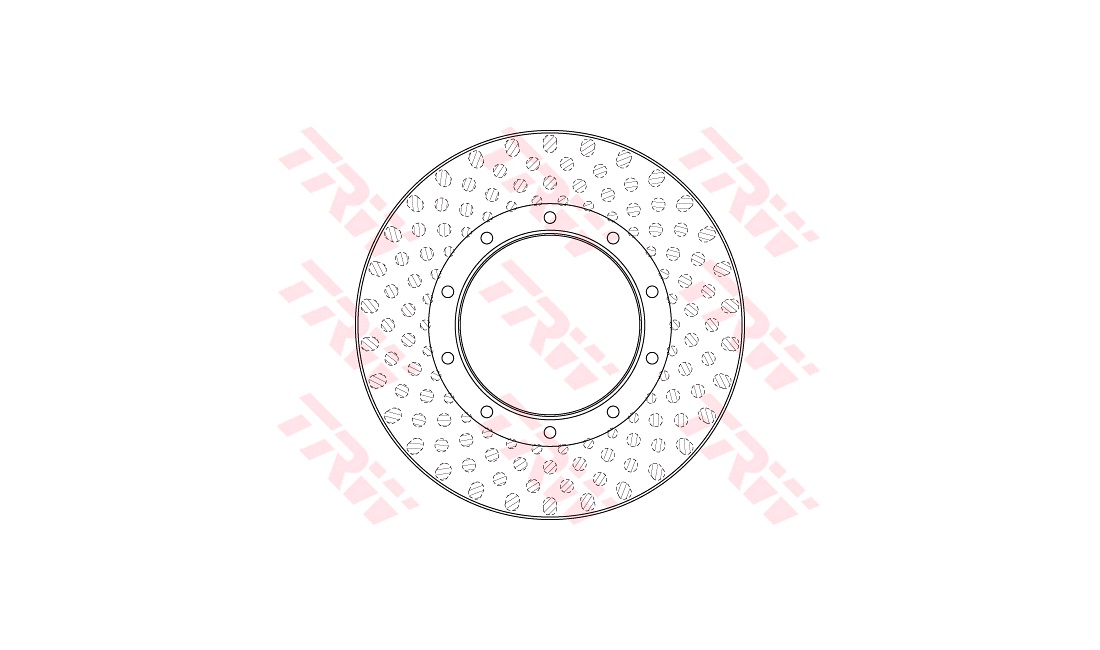 Bremseskive 430 x 45 mm