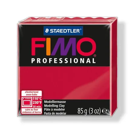 STAEDTLER® FIMO® professional Normalblock, 85 g, karmin