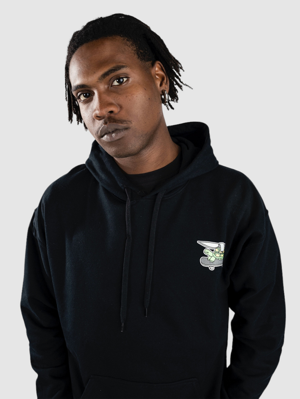 A.LAB Nothing Can Black Hoodie black