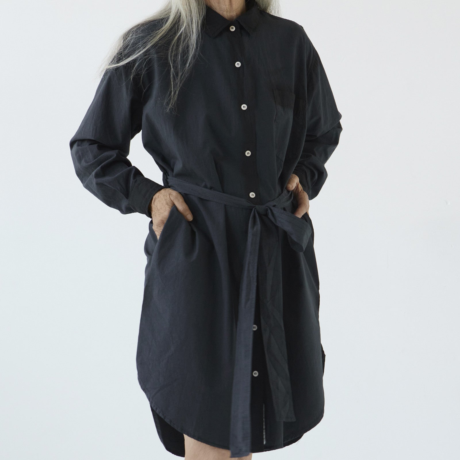 Ono Dress washed black