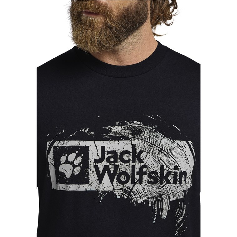 Jack Wolfskin Brand T M Wood Dark Navy