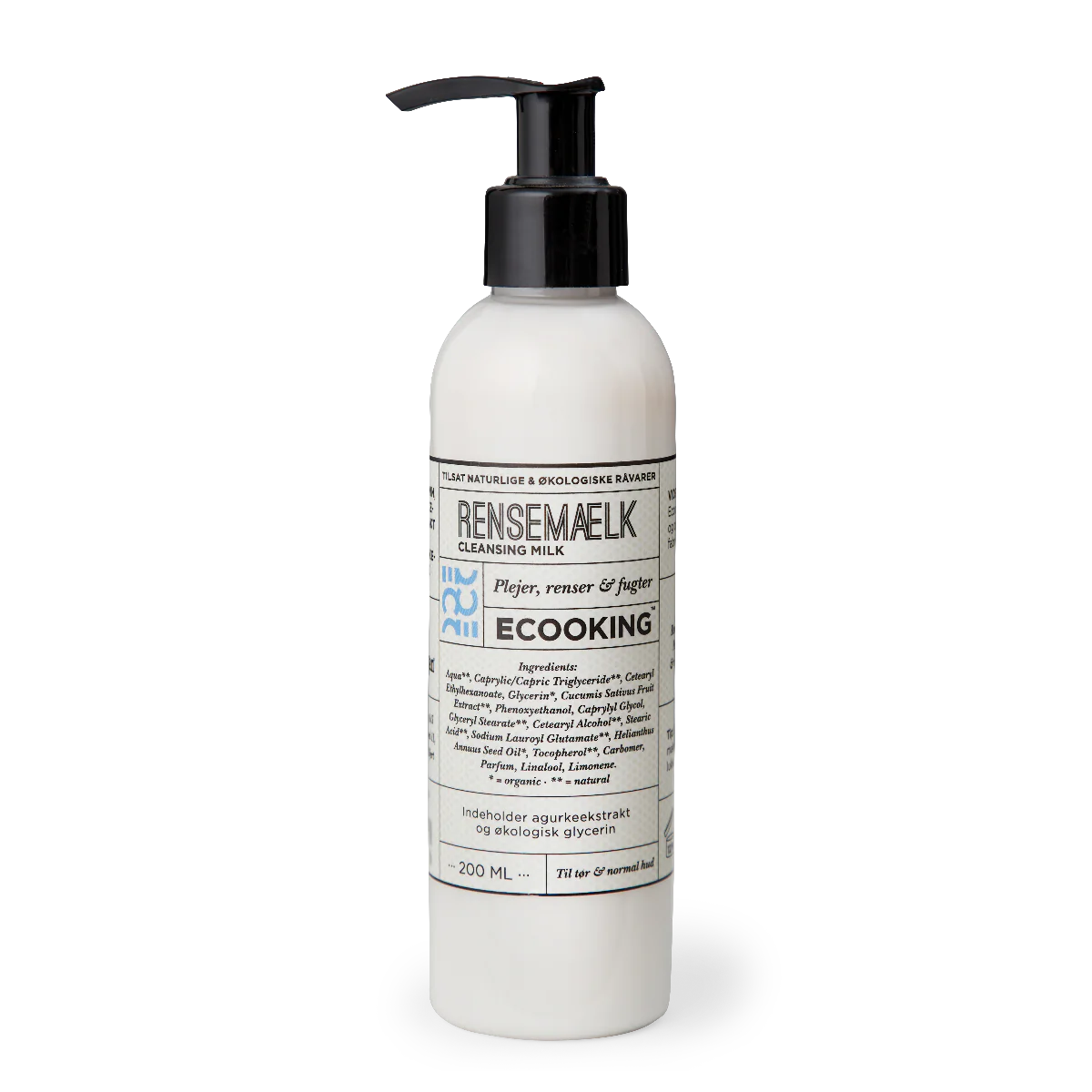 Ecooking  Rensemælk - 200 ml.