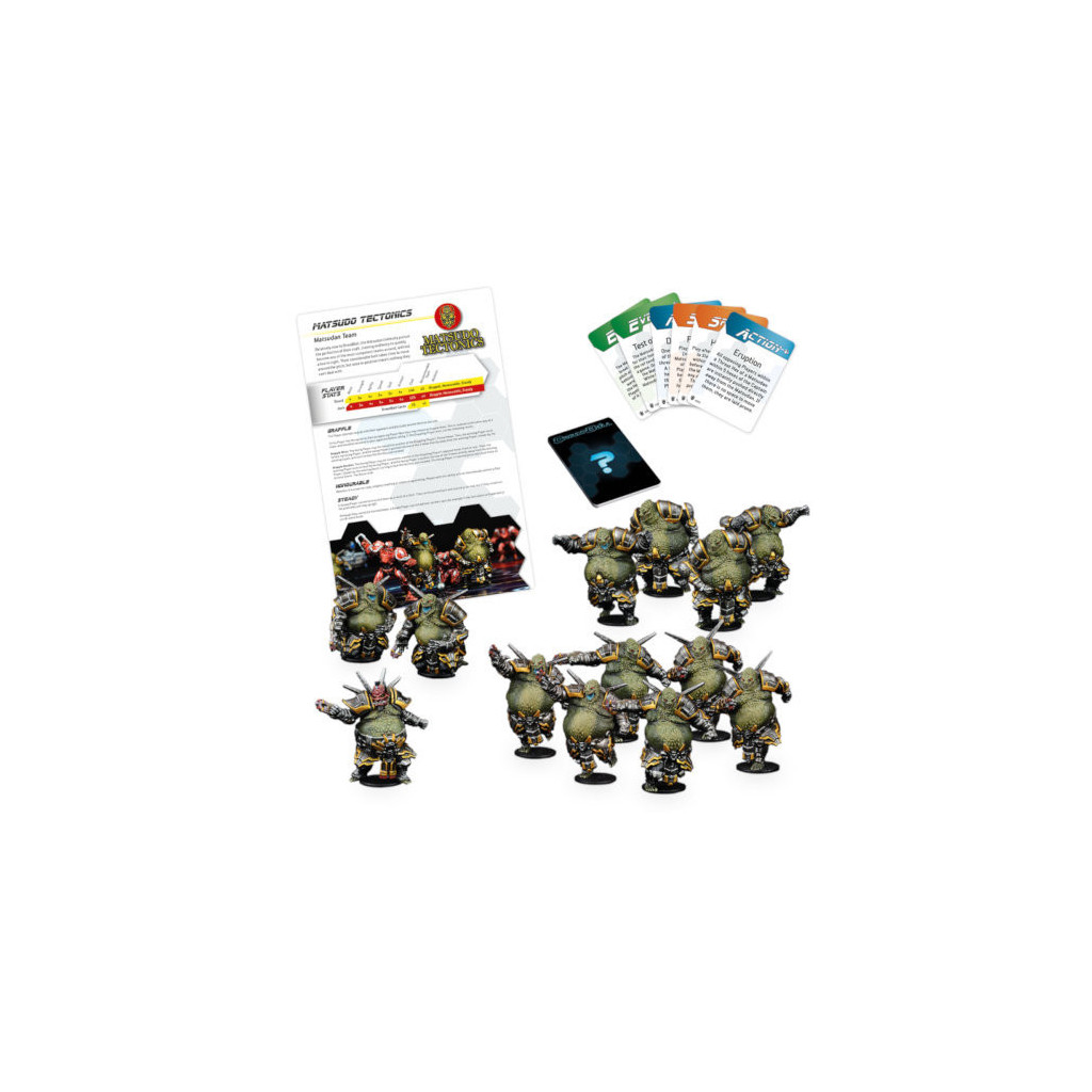 Dreadball 2 : Matsudo Tectonics - Equipe Matsudan