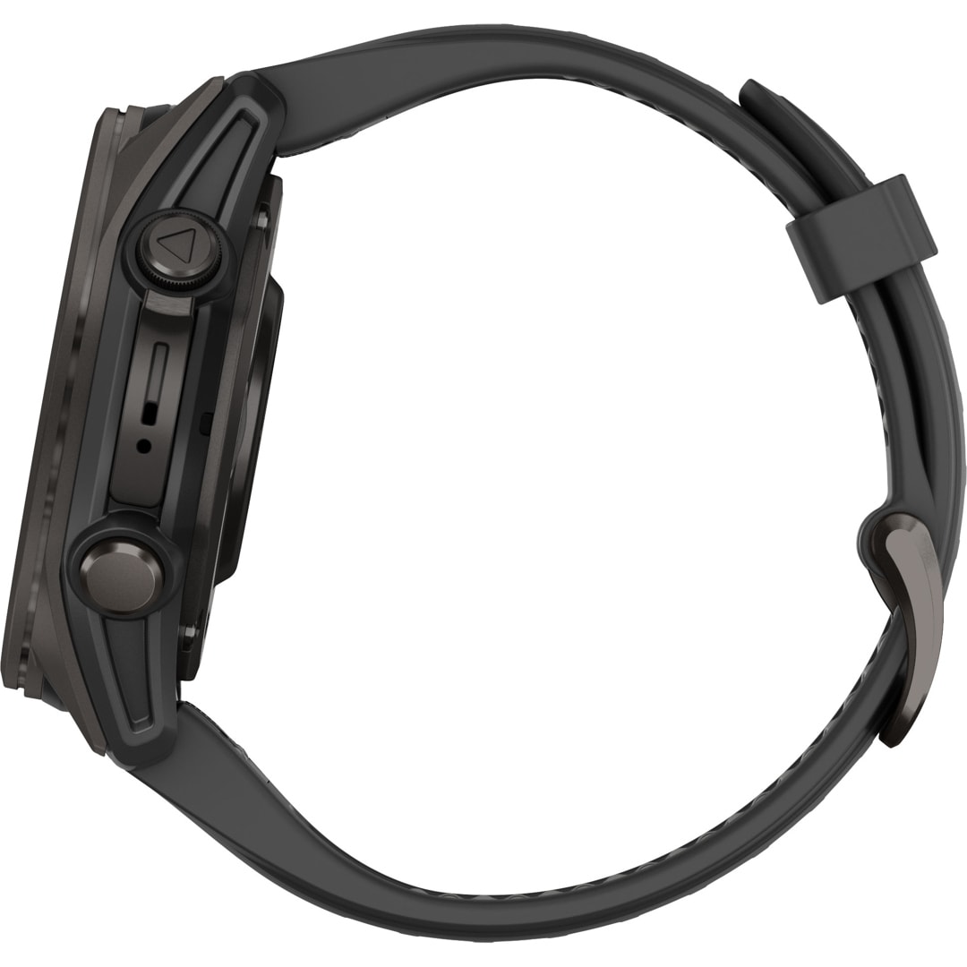 Garmin Fenix 8 - 43mm AMOLED Sapphire Schwarz / Carbongrau