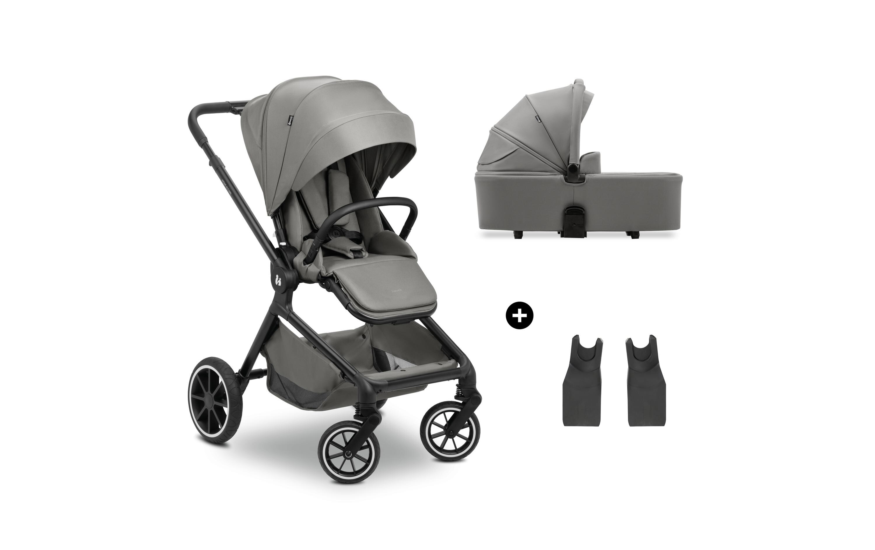 Kinderwagen Move N Care Set Dark Grey<br>Multifunktionales Kinderwagen-Set