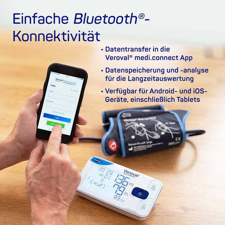 Veroval® duo control Oberarm-Blutdruckmessgerät Medium, 1 St