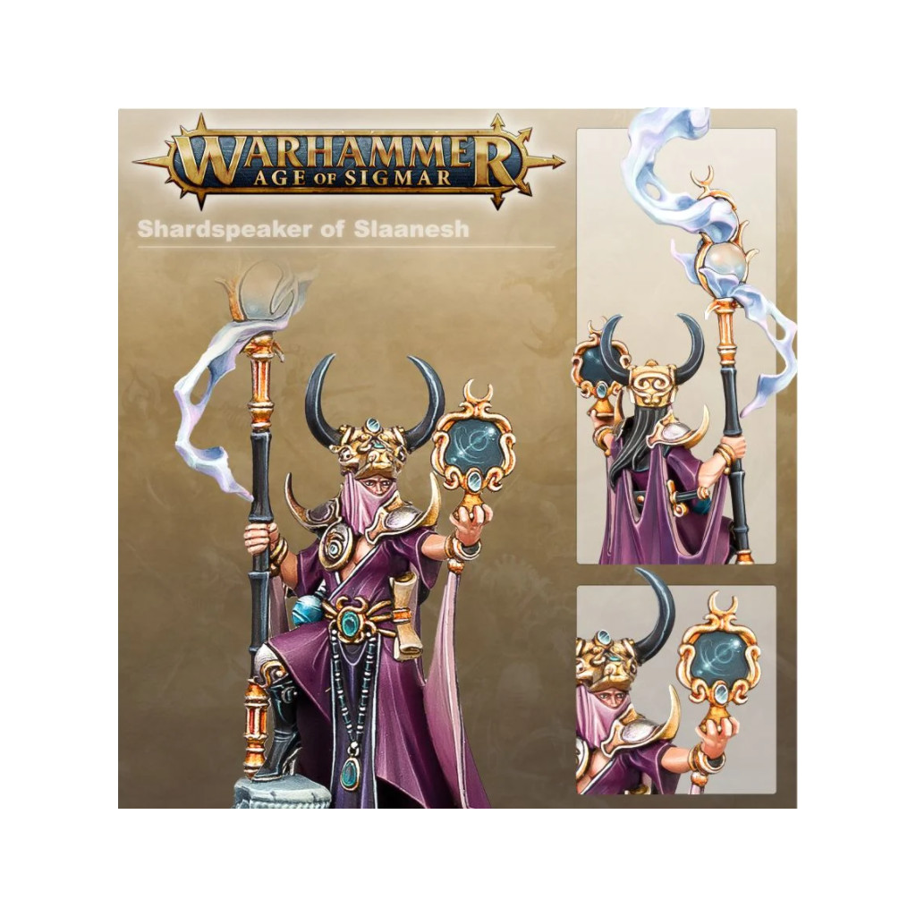Age of Sigmar : Hendonites of Slaanesh - Shardspeaker of Slaanesh