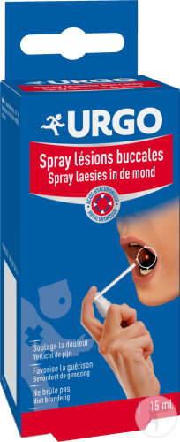 Urgo Spray Plaies Et Lésions Bouche Spray Flacon 15ml