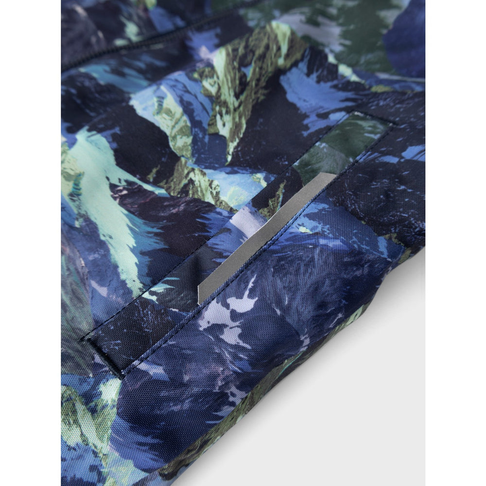 Køb Name It Dark Sapphire Landscape Snow10 Flyverdragt Line AOP Fo