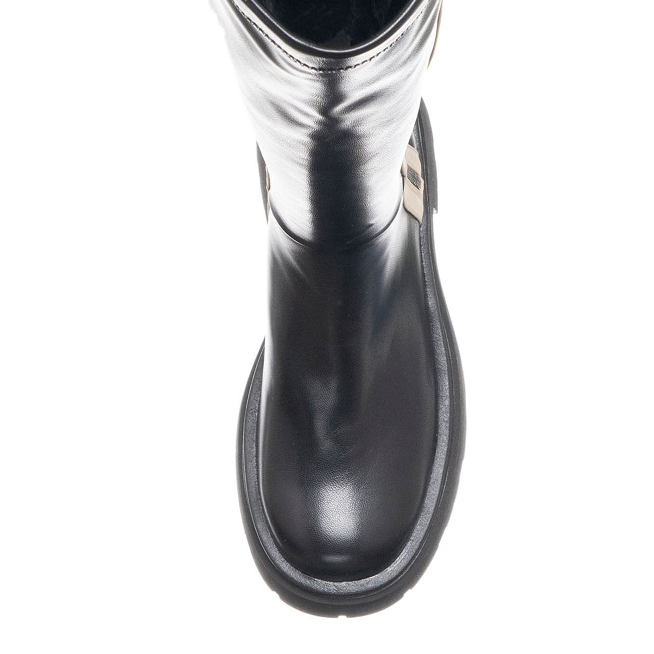 Laura Biagiotti Bottes Simona noires - Talon 6 cm