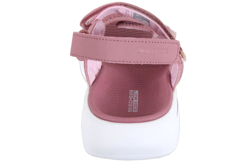 SKECHERS MAX CUSHIONING ESSENTIAL SANDAL I ROSA TEKSTIL