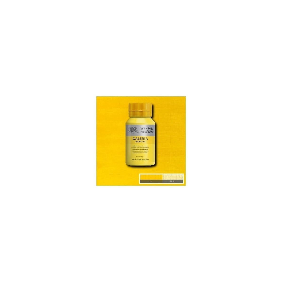 Galeria Acrylic 500Ml Cad Yellow Medium H 120