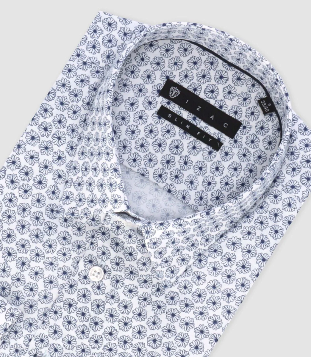 Chemise ville marine 