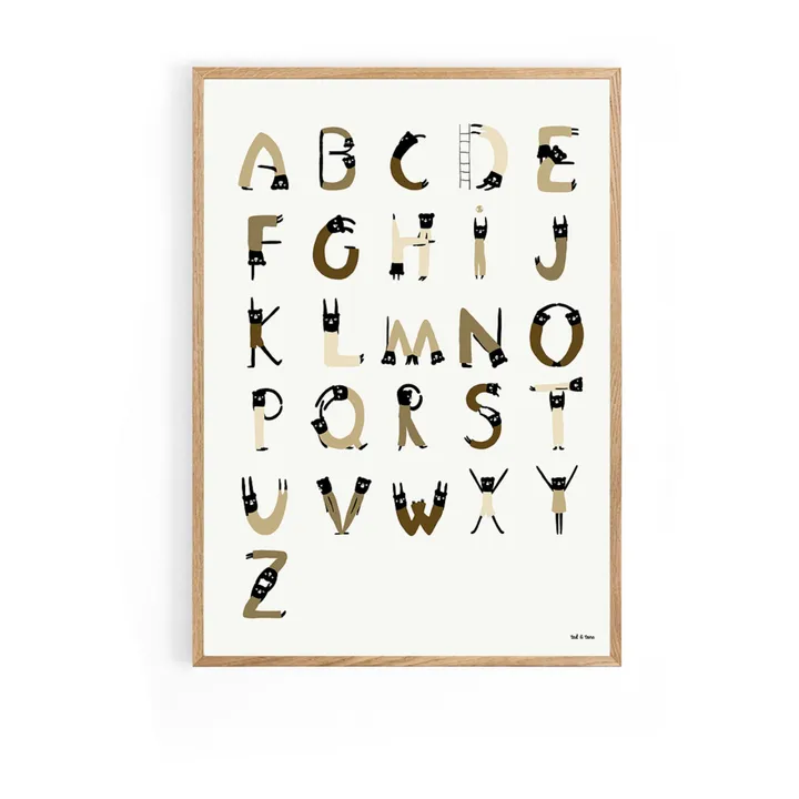 Ted & Tone Affiche ABC