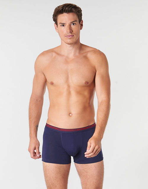 DIM - DAILY COLORS BOXER x3 - Bleu / Rouge